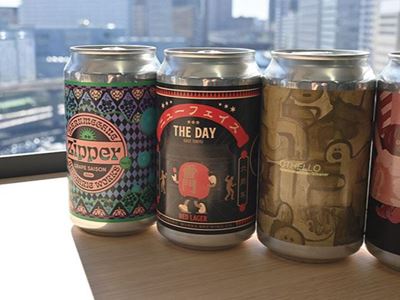 【制作事例】クラフトビールラベル（株式会社安藤商店様）